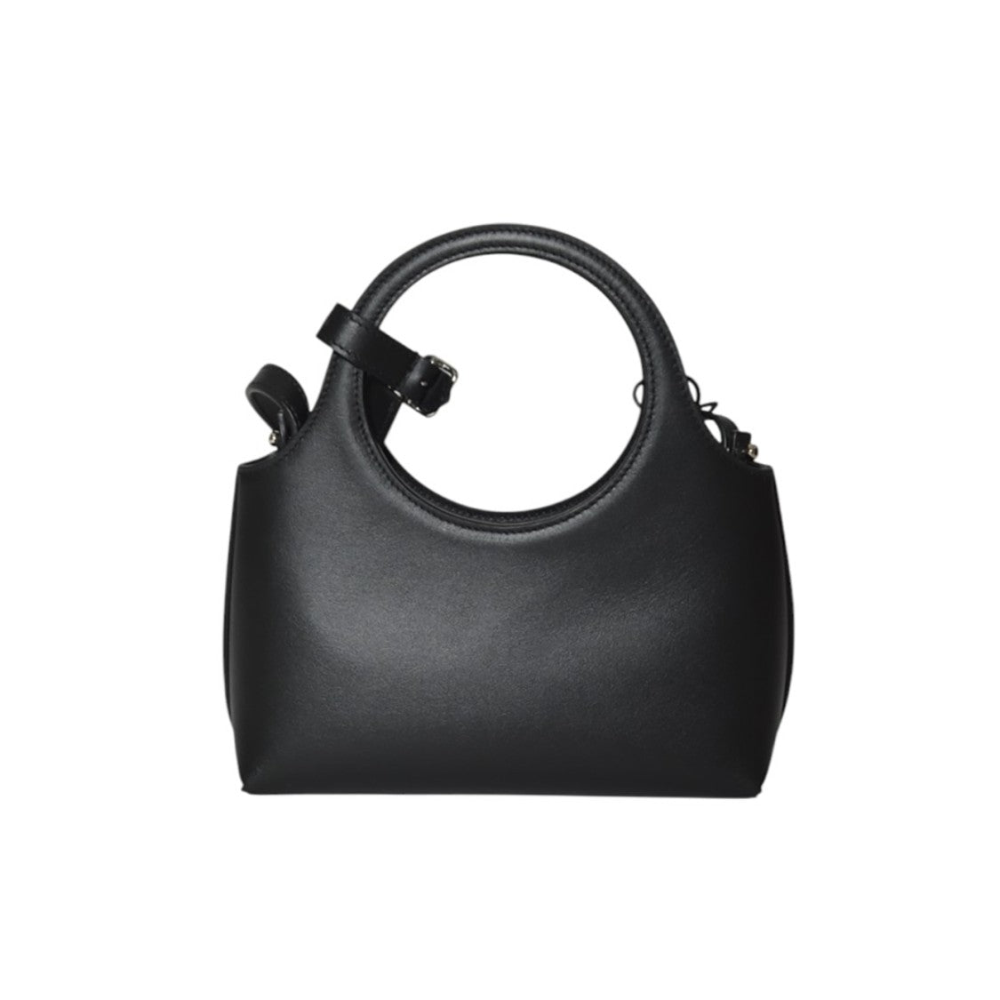 Courrèges Mini Handbag In Smooth Calf Leather