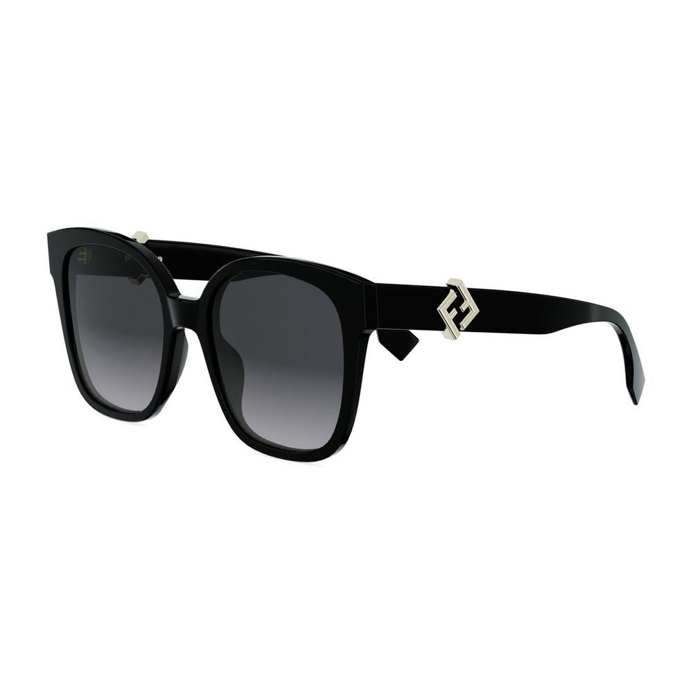 Fendi Ff Diamonds Oversized Square Sunglasses