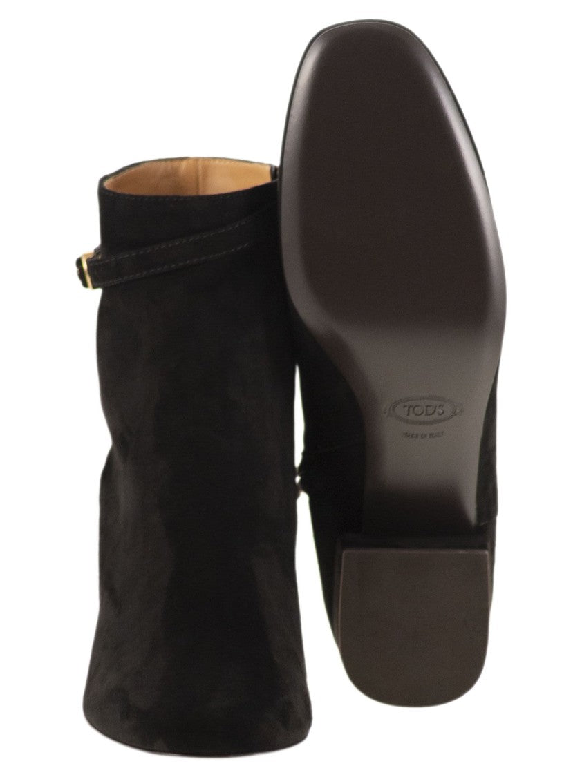Tod's Suede Ankle Boots