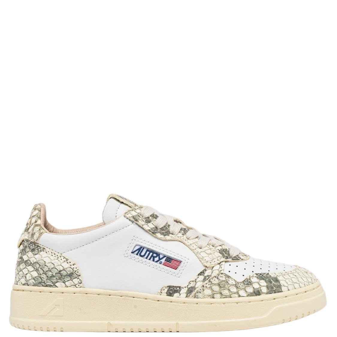 Autry Multicolor Animal Print Leather Sneakers