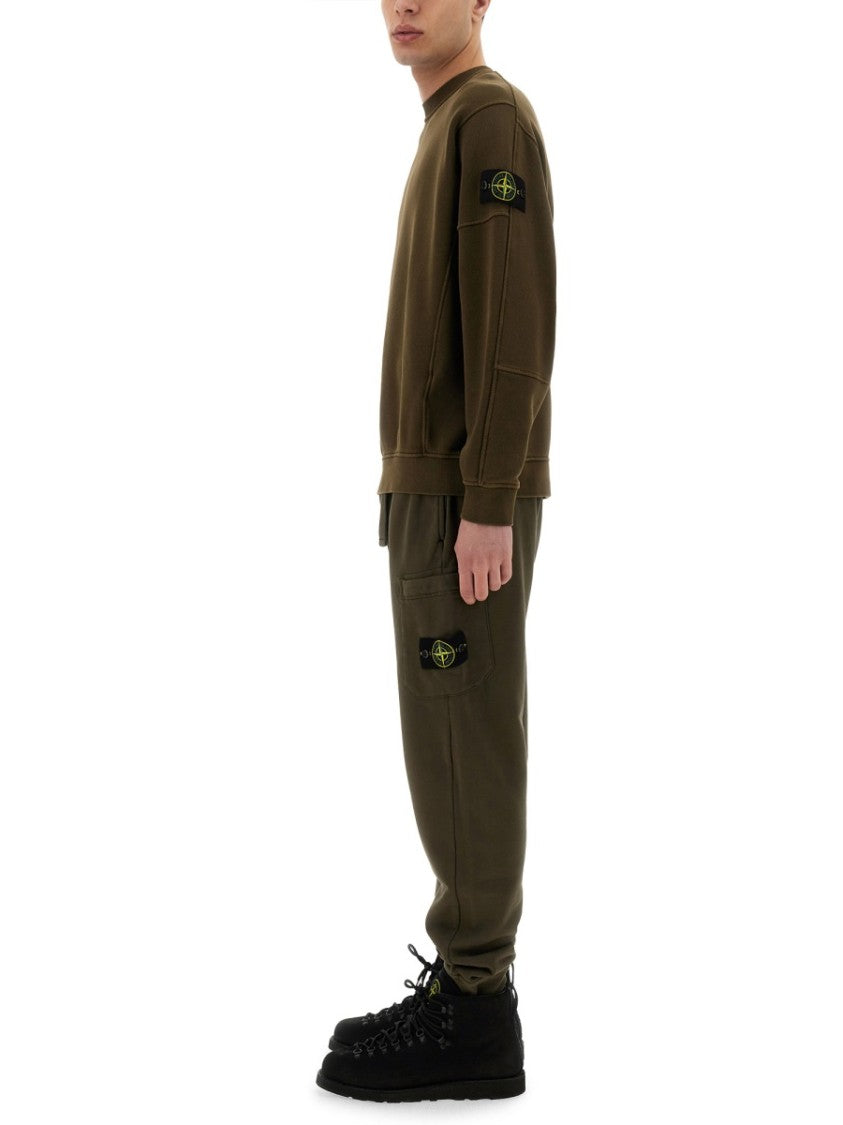 Stone Island Organic Cotton Sweatshirt