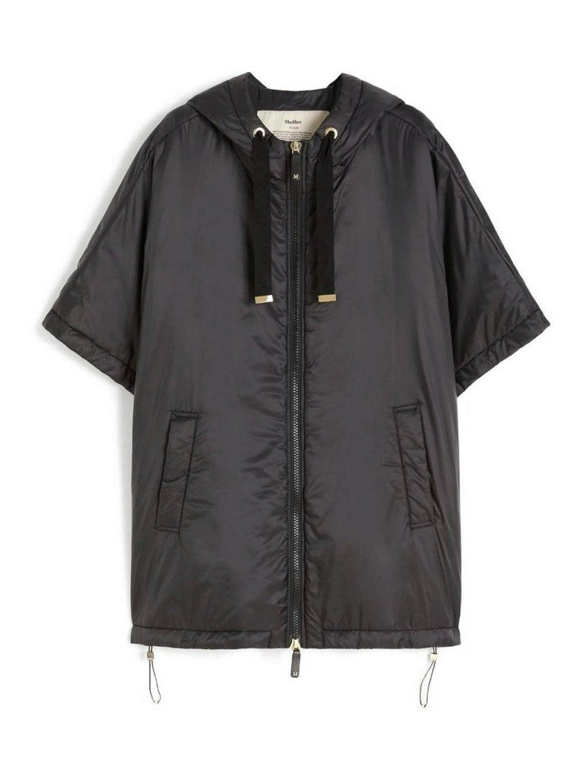 Max Mara Short-Sleeve Padded Jacket With Hood