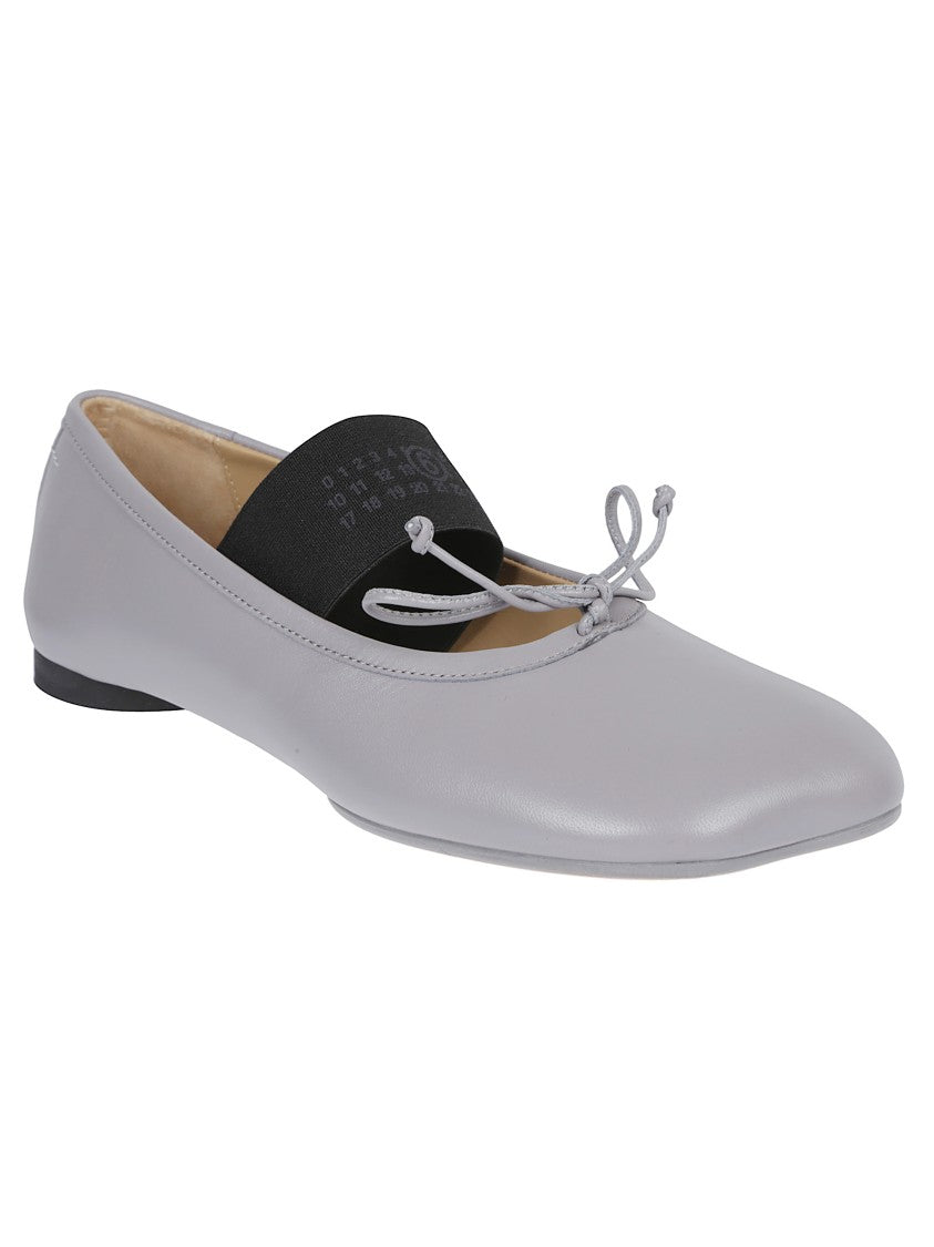 Mm6 By Maison Margiela Ovine Leather Ballet Shoe