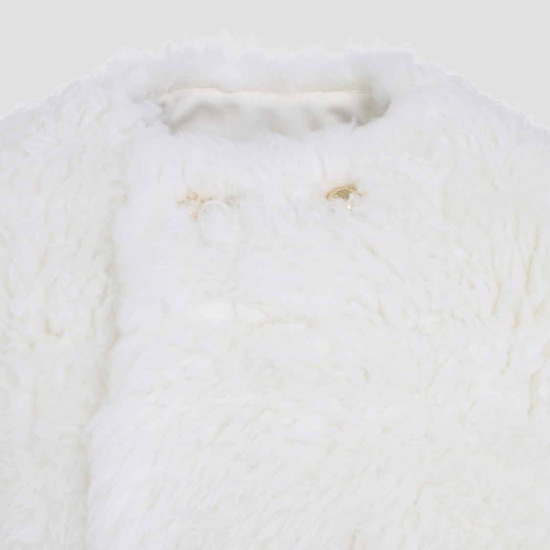 Celine Textured Double-Breasted Wool Coat