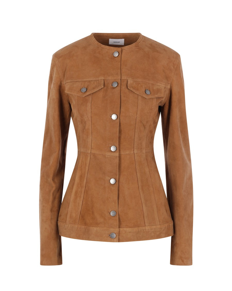 Haikure Temple Suede Jacket