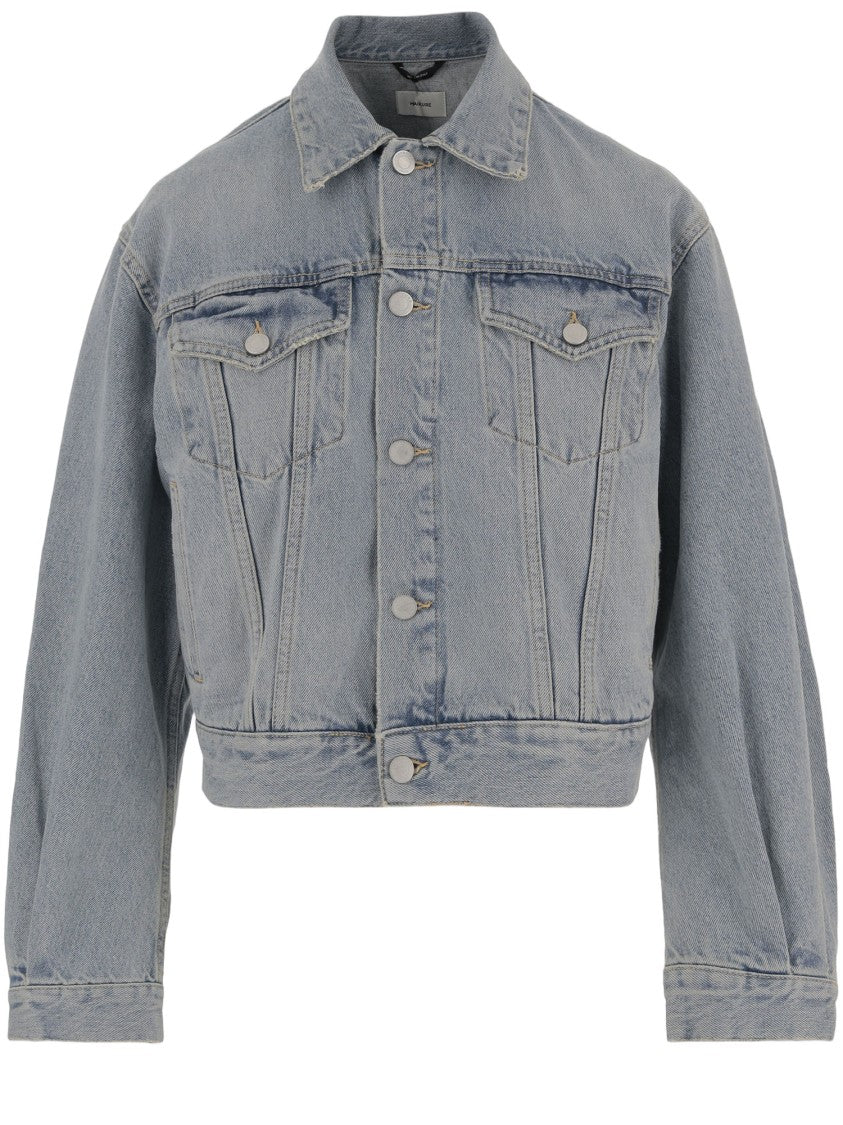 Haikure Cotton Denim Jacket