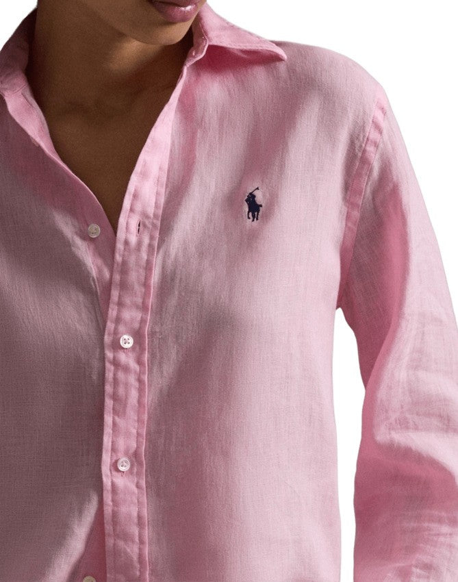 Polo Ralph Lauren Linen Straight-Cut Shirt
