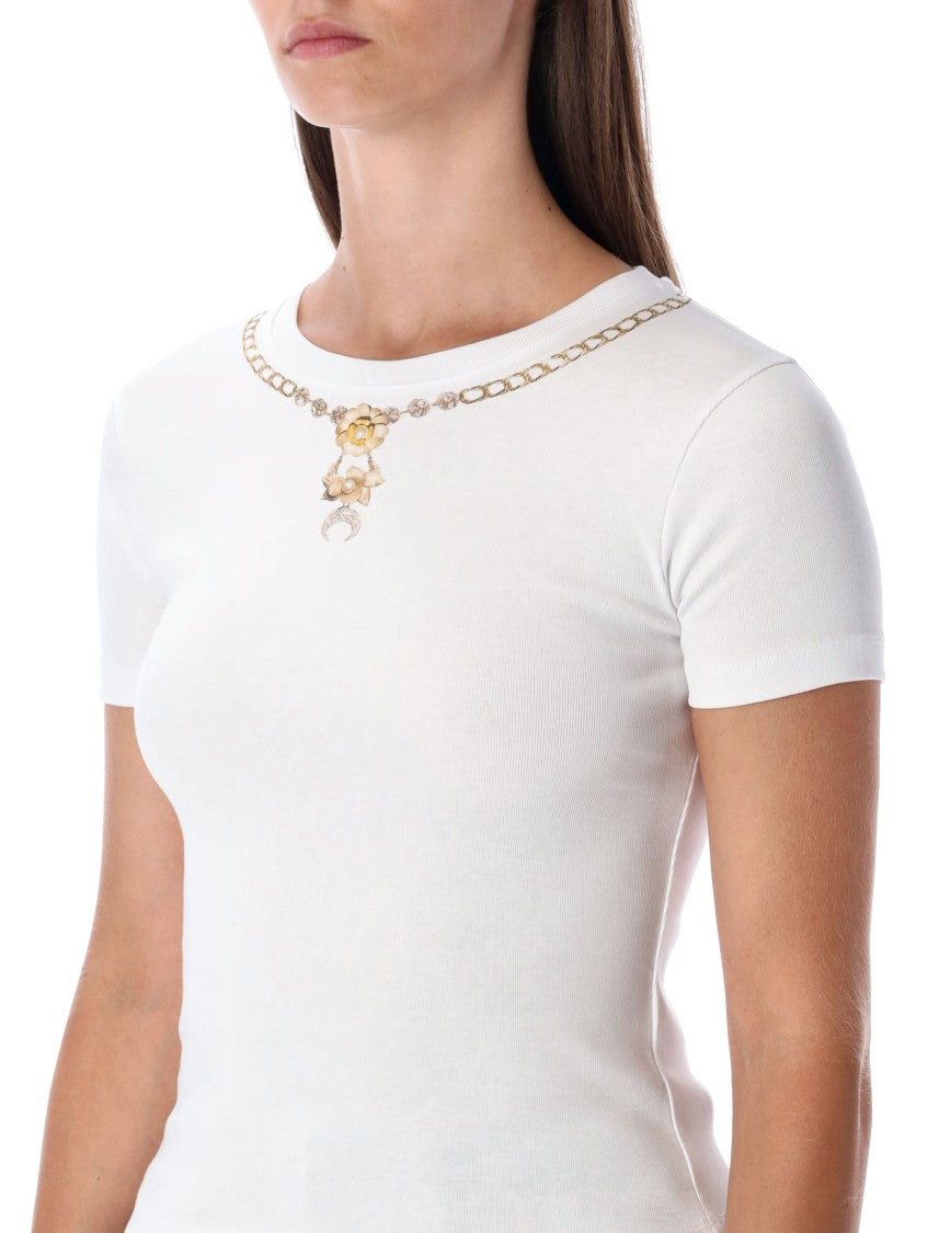 Marine Serre Necklace Print Tshirt