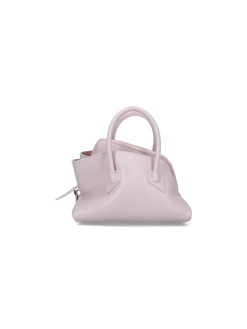 The Attico Structured Handbag With Rounded Top Handles