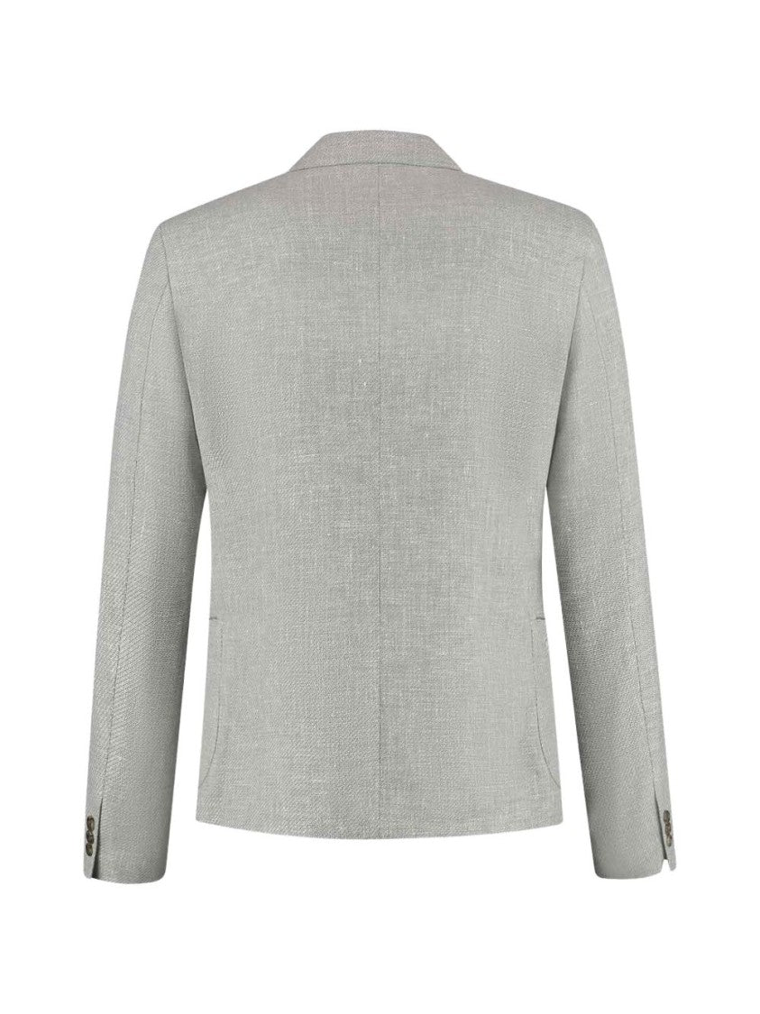 Lardini Rome Light Grey Patch Pockets Jacket
