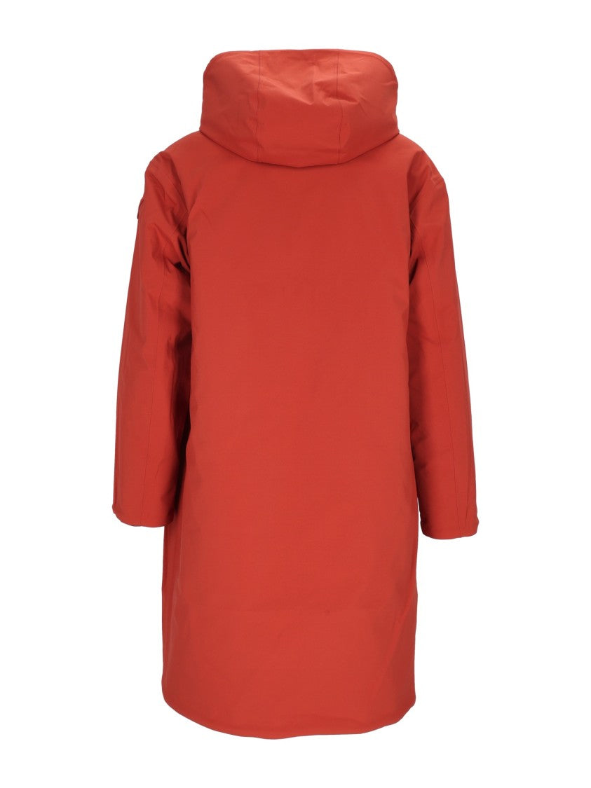 K-Way Reversible Wool-Bonded 3/4 Length K-Way Coat