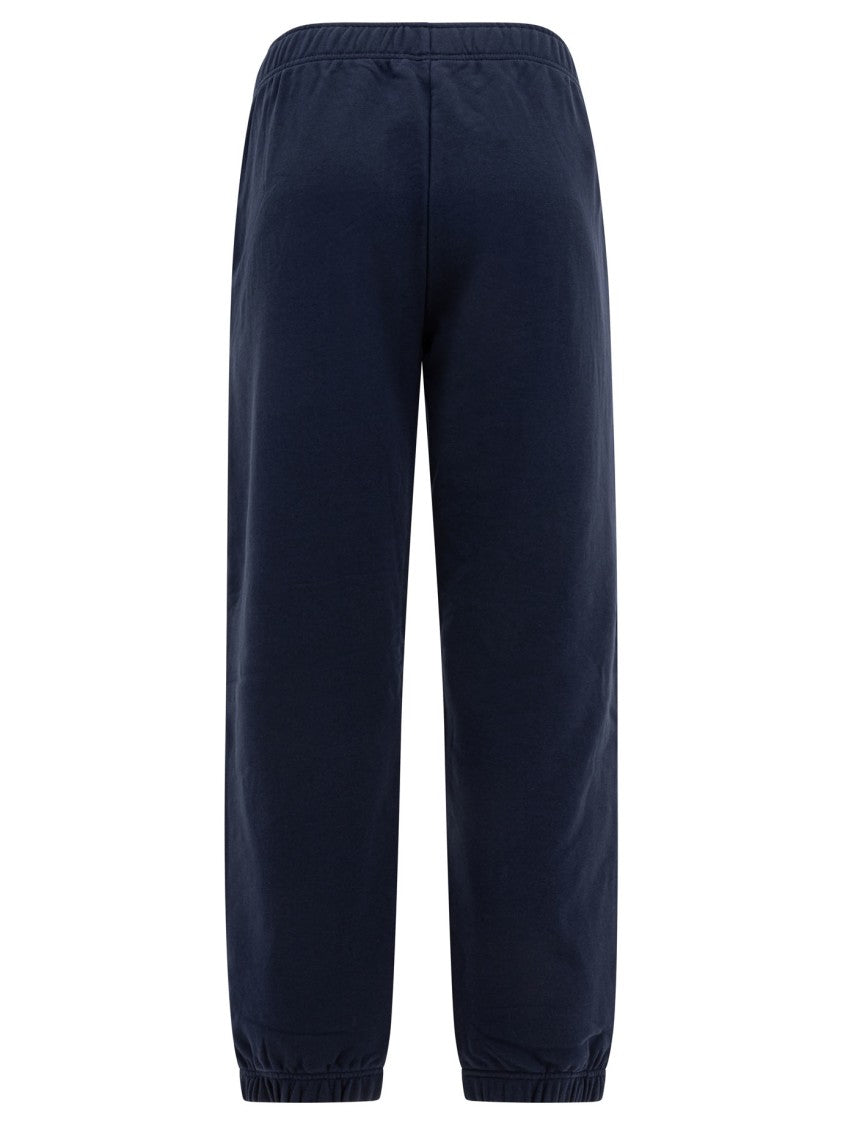 Pinko Relaxed Fit Cropped Trousers With Decorative Emblem