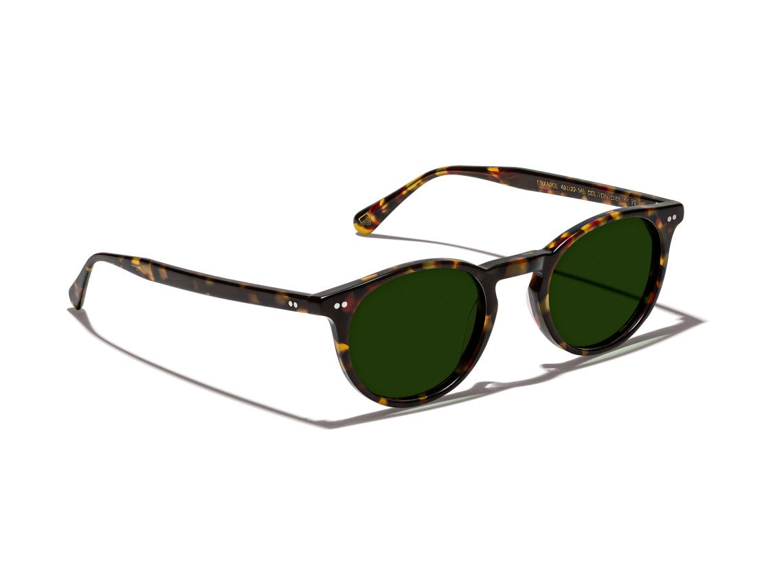 Moscot Tortoiseshell Or-Fra-S Round Acetate Sunglasses