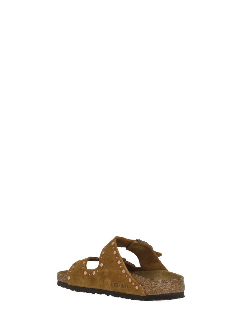 Birkenstock Brown Arizona Suede Sandals