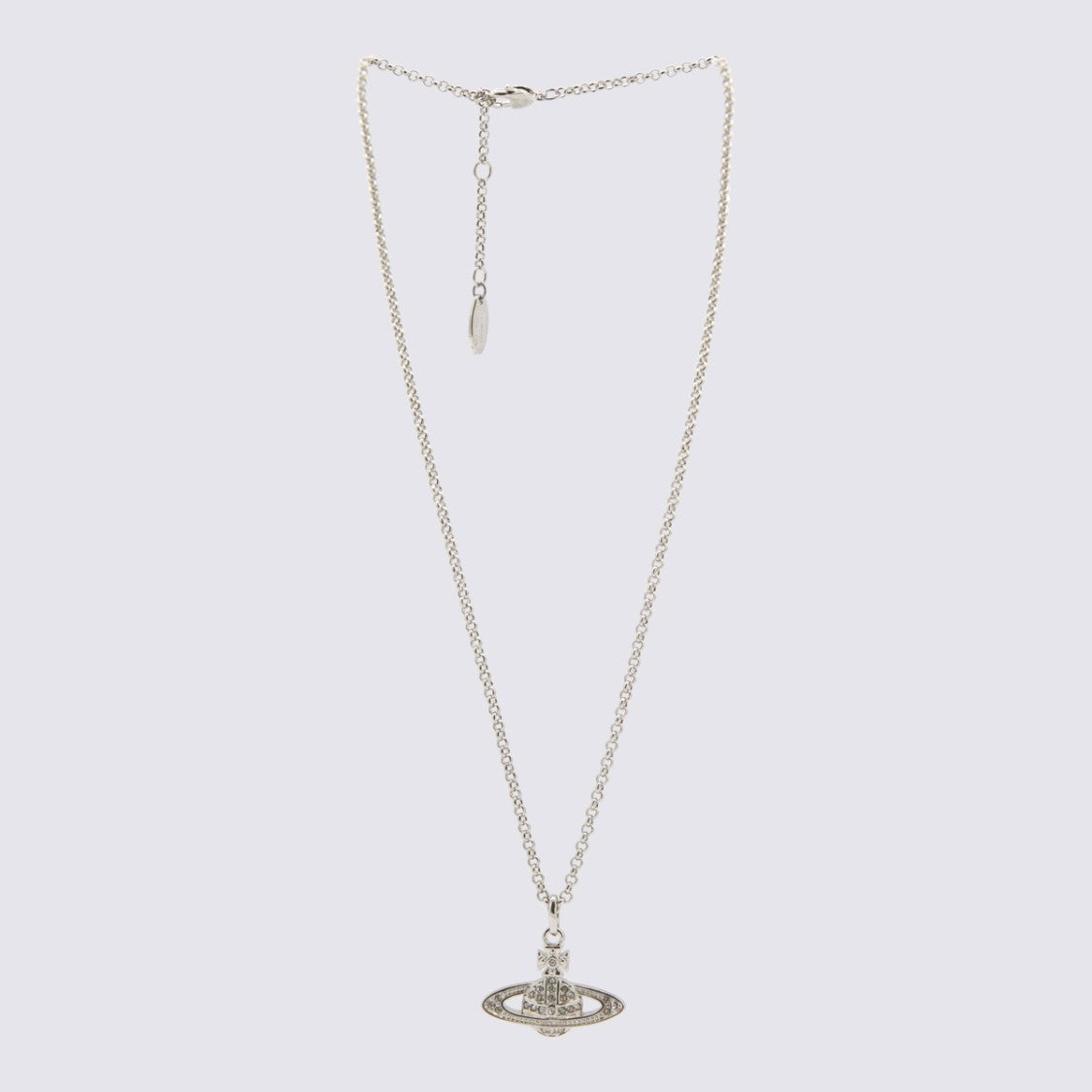 Vivienne Westwood Delicate Silver Planet Pendant Necklace
