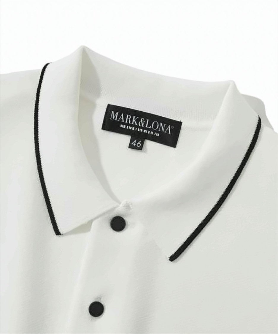 Mark&Lona Short-Sleeved Polo Shirt With Logo Patch