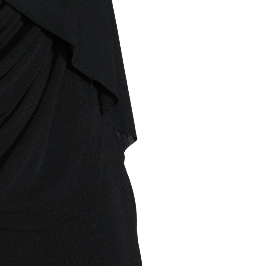 Lanvin Black Strapless Wide-Leg Jumpsuit