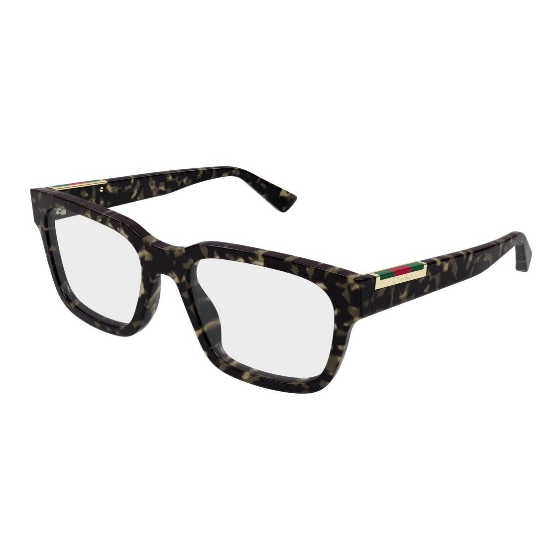 Gucci Gg1961o Square Tortoiseshell Eyeglasses