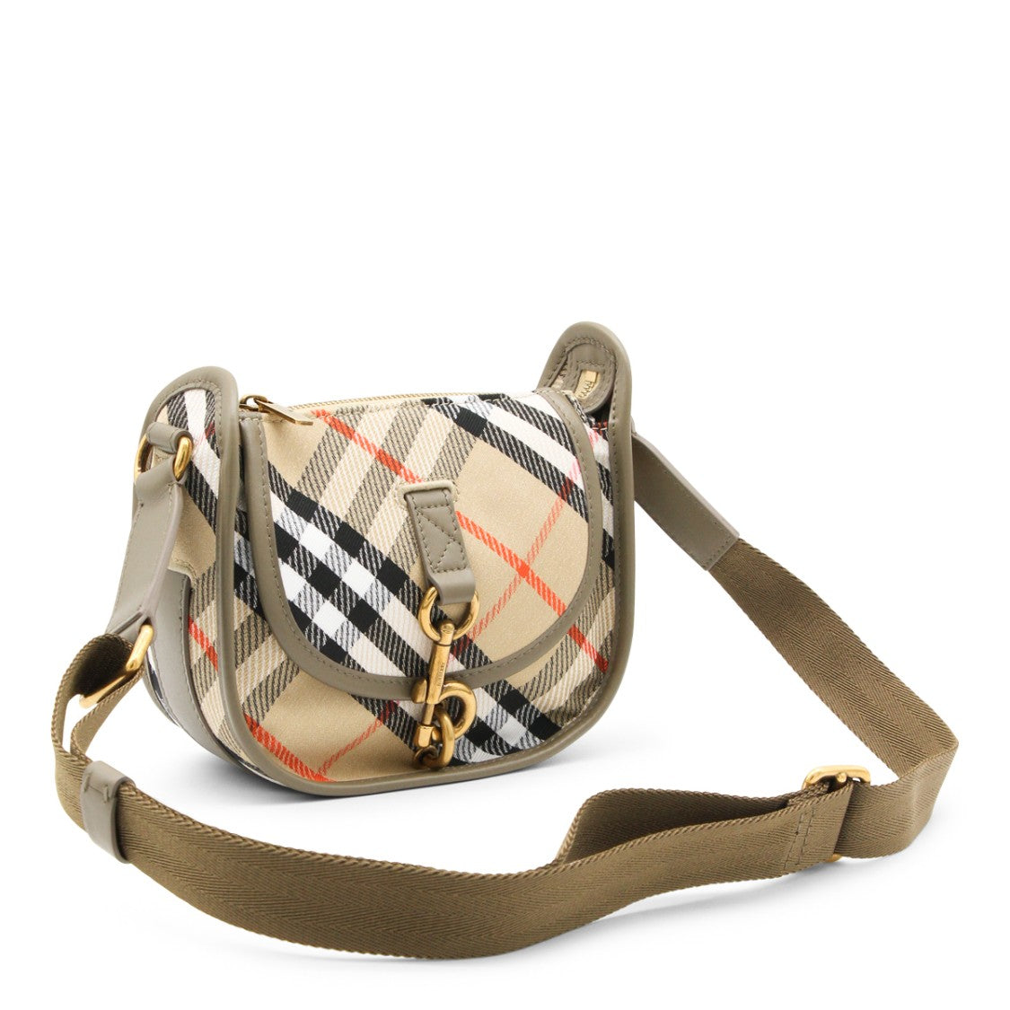 Burberry Beige Cotton Crossbody Bag