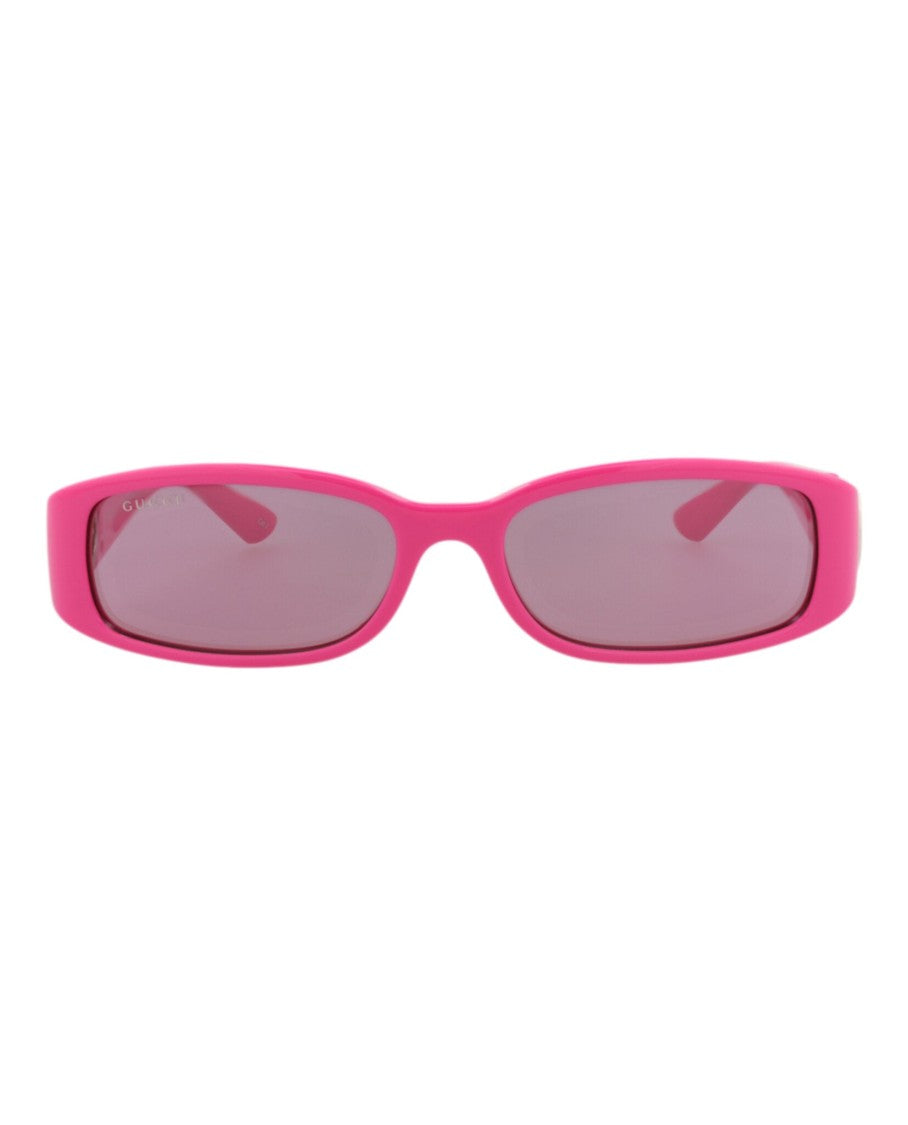 Gucci Square-Frame Injection Sunglasses