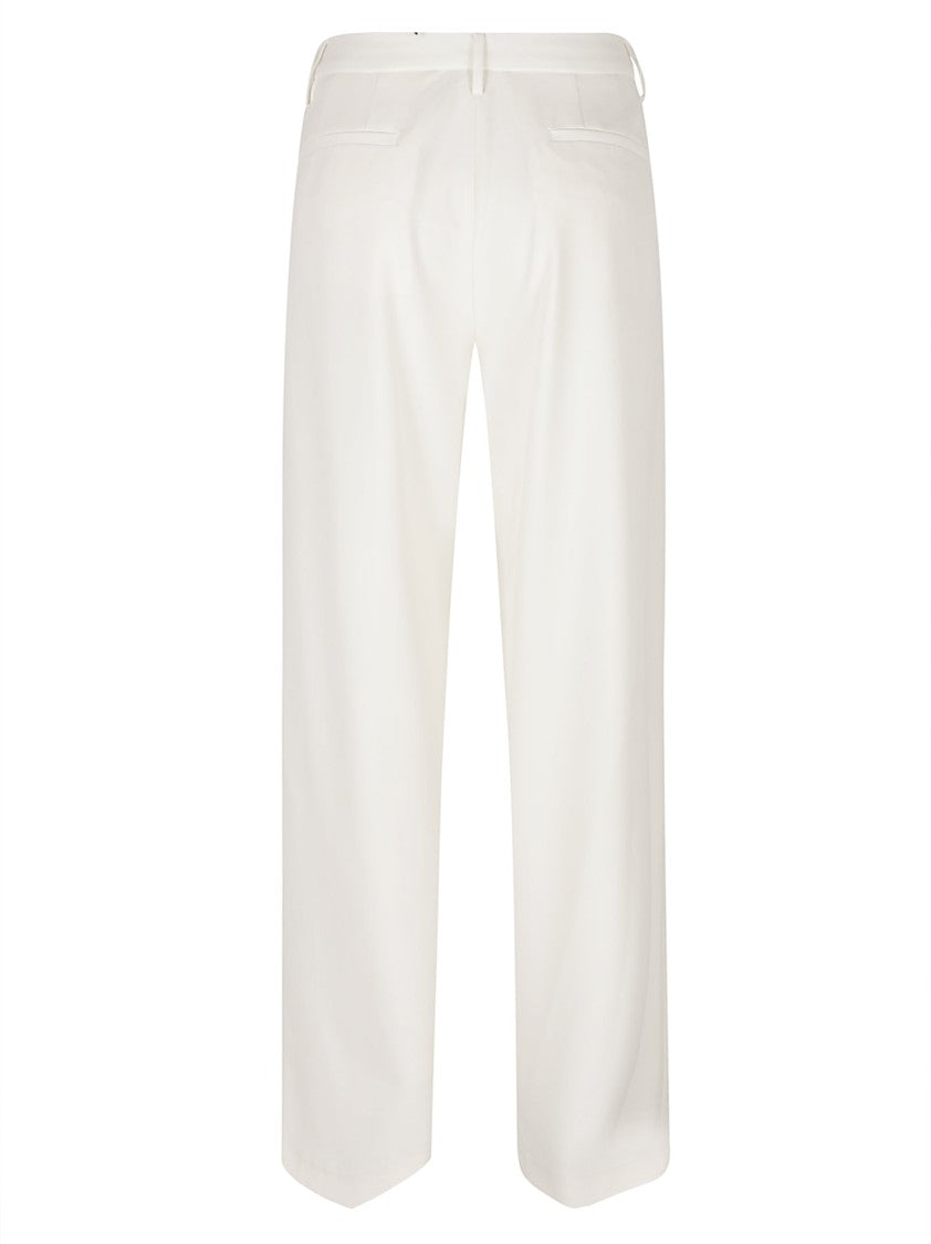 Fabiana Filippi Straight-Leg Trousers With Subtle Sheen And Tailored Fit