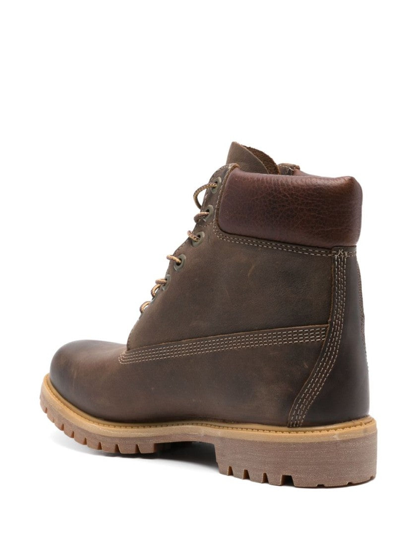 Timberland Rugged Brown Ankle Boots