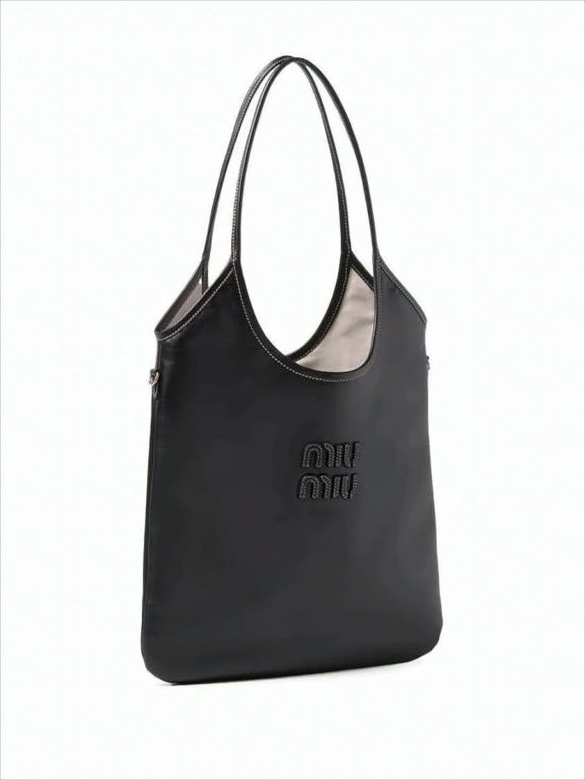 Miu Miu Calf Leather Tote Bag
