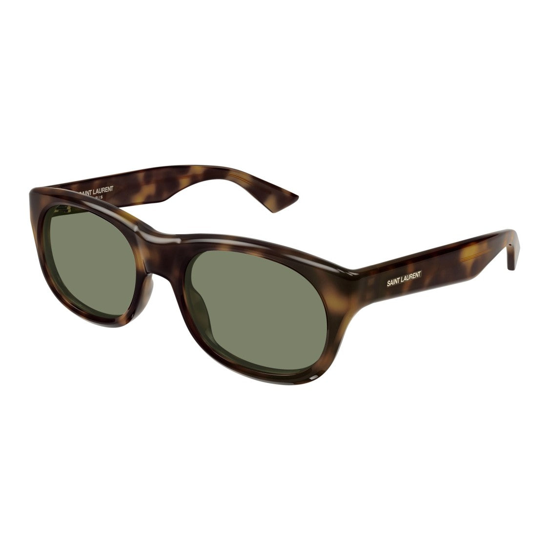 Saint Laurent Sl 815 Romy Rectangular Tortoiseshell Sunglasses