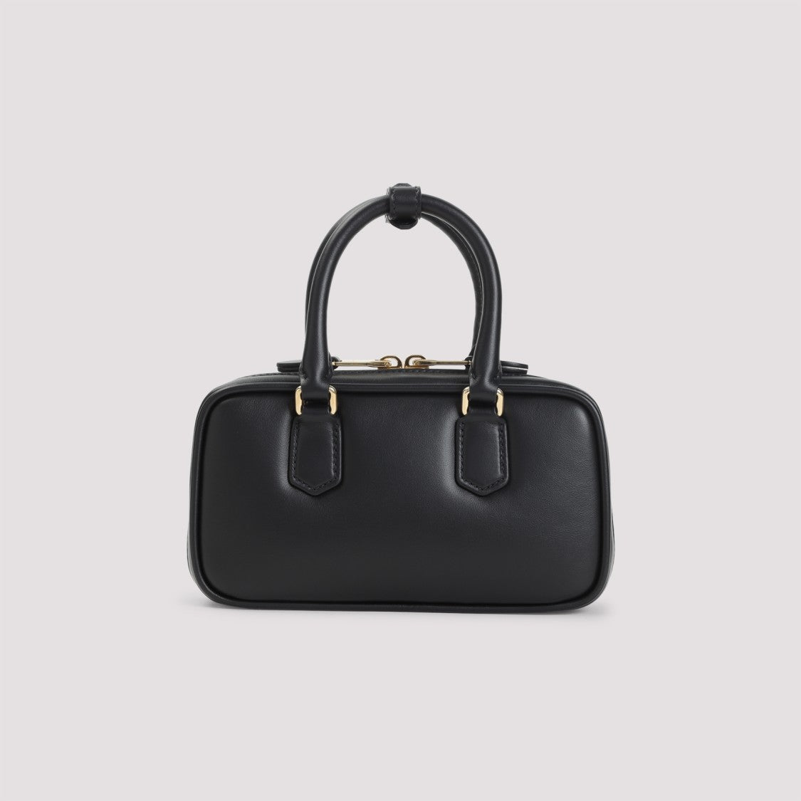 Miu Miu Arcadie Mini Black Calf Leather Shoulder Bag