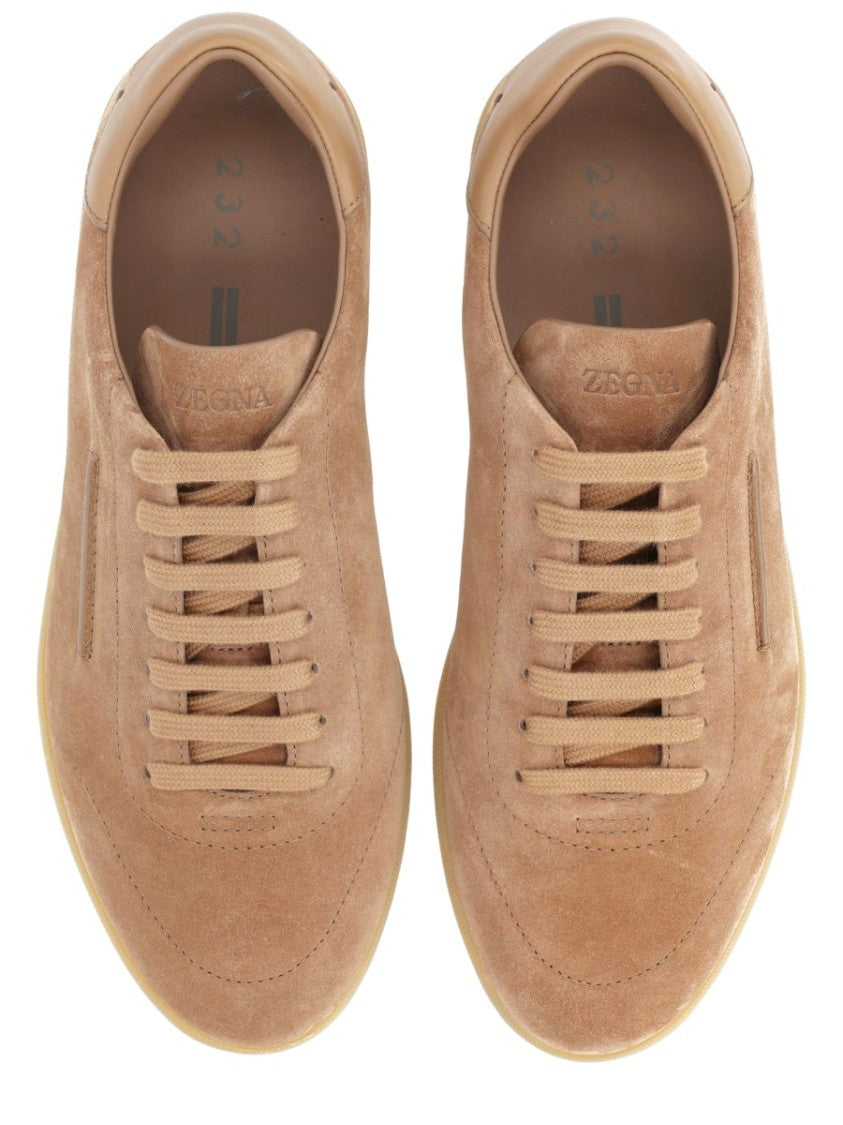 Zegna White 232 Low-Top Sneakers