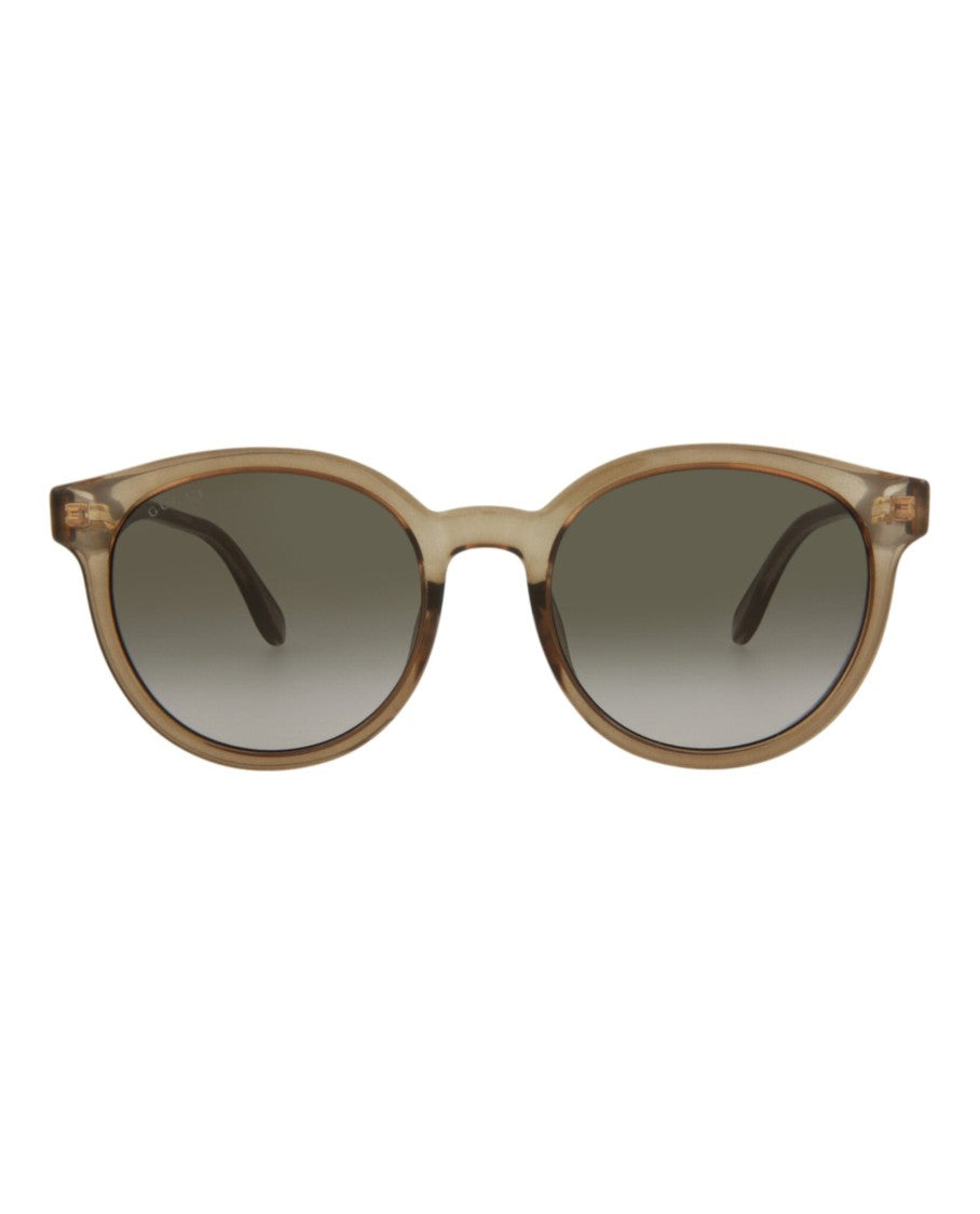 Gucci Round-Frame Injection Sunglasses