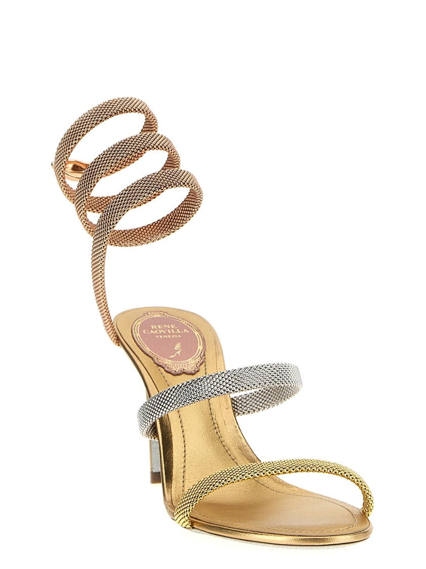 René Caovilla 'Trigold Cleo' Sandals