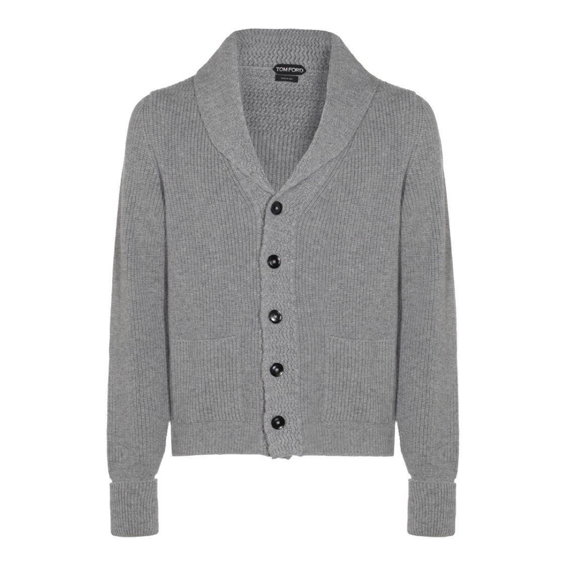 Tom Ford Grey Wool Knitwear