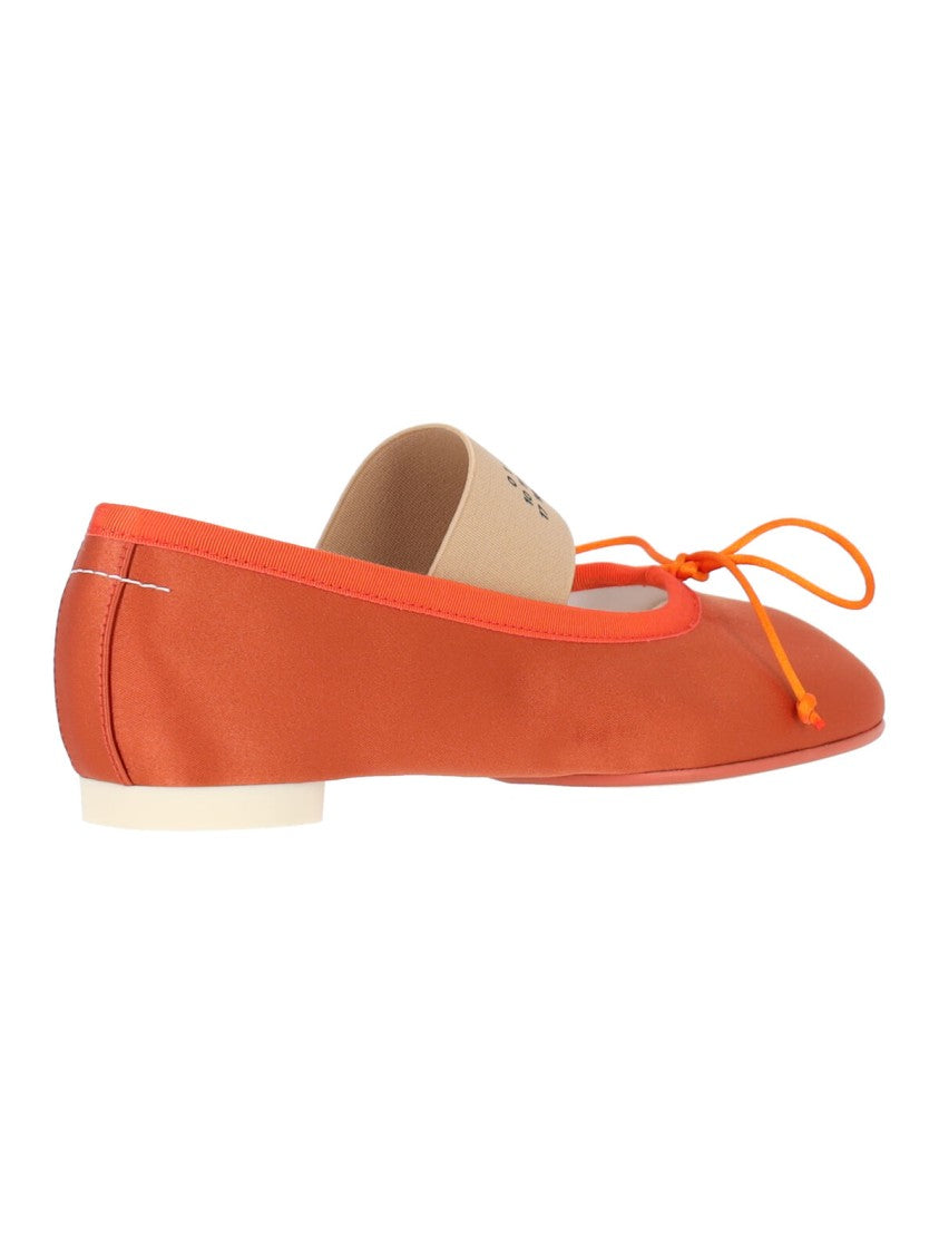 Mm6 By Maison Margiela "Anatomic" Ballerinas – Orange