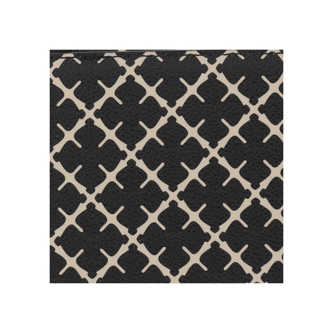 By Malene Birger Black/White Flower Print Jewelry Pouch