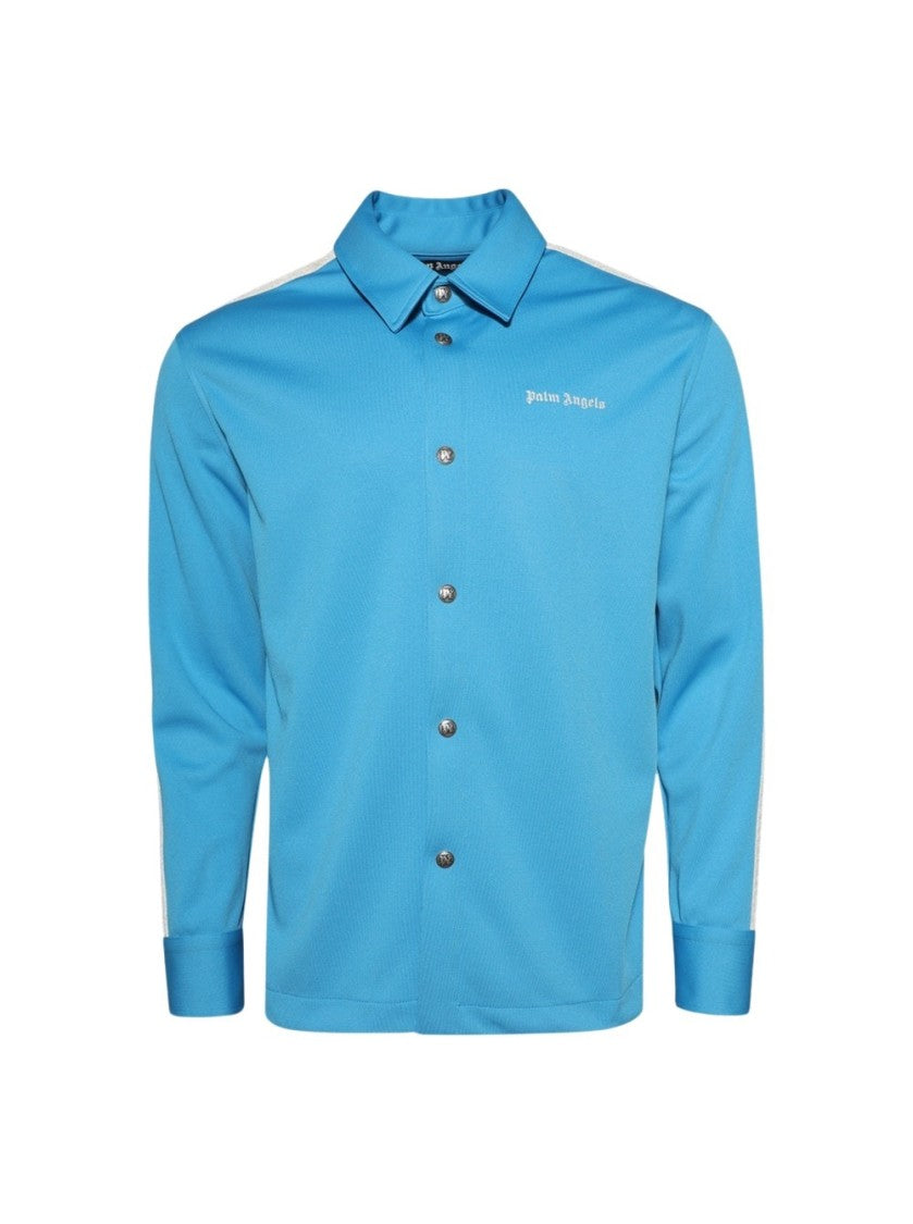 Palm Angels Classic Logo Track Shirt Light Blue