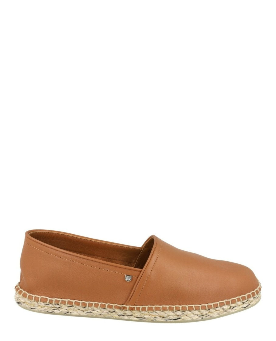 Ferragamo Lamar Leather Espadrilles