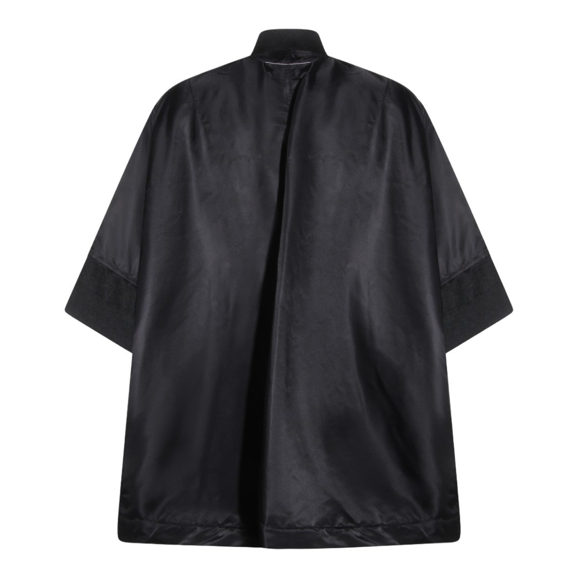Mm6 By Maison Margiela Tailored Black Jacket With Classic Collar