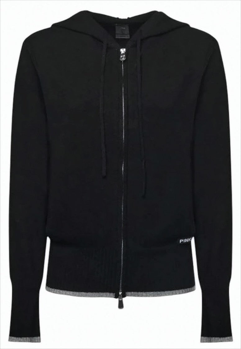Pinko Merino Wool And Cashmere Blend Cardigan