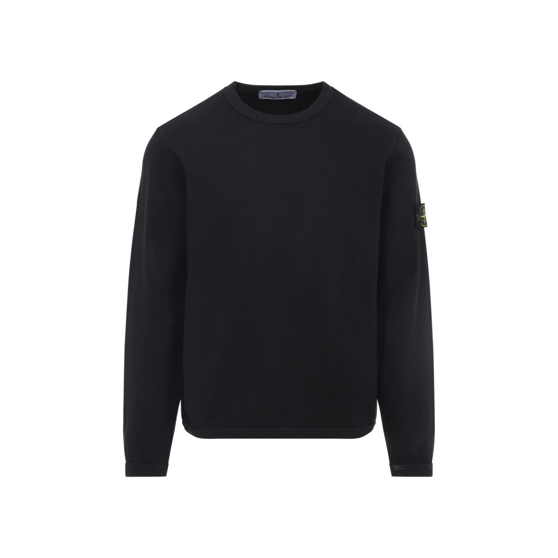 Stone Island Black Cotton Sweatshirt
