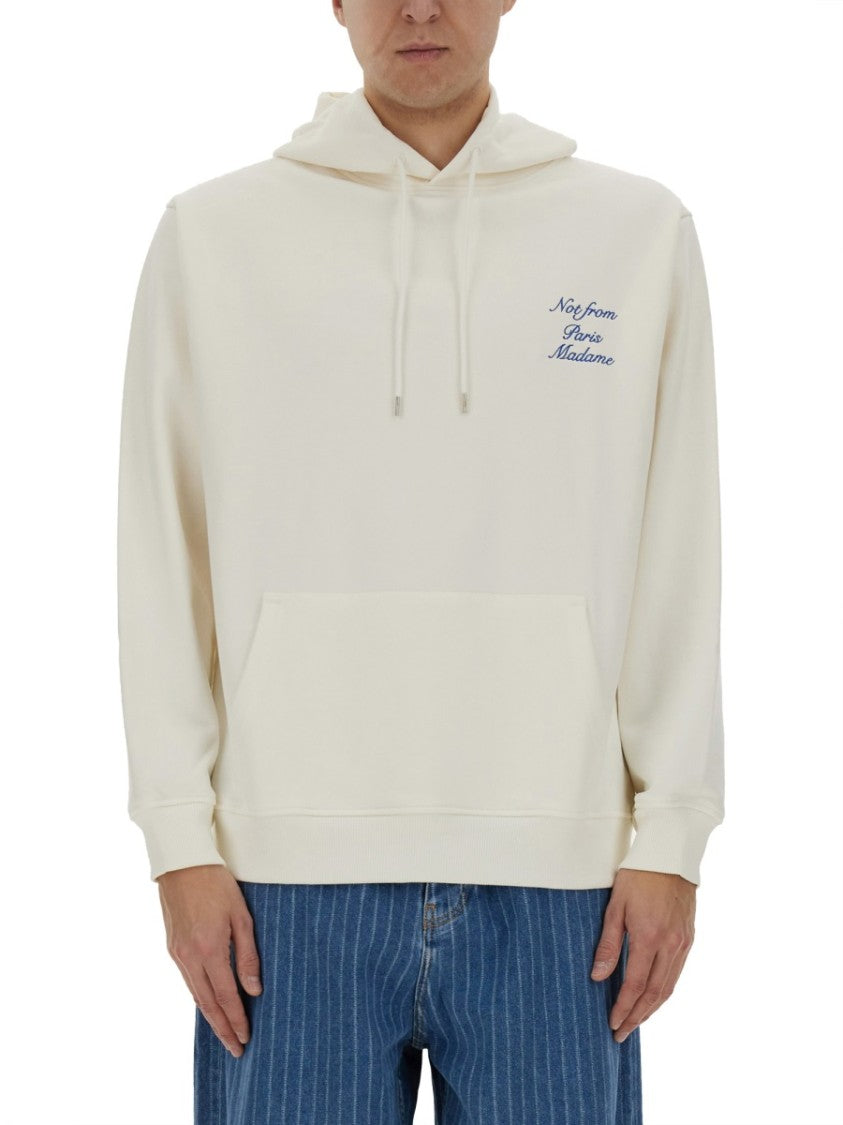 Drôle De Monsieur "Slogan" Sweatshirt