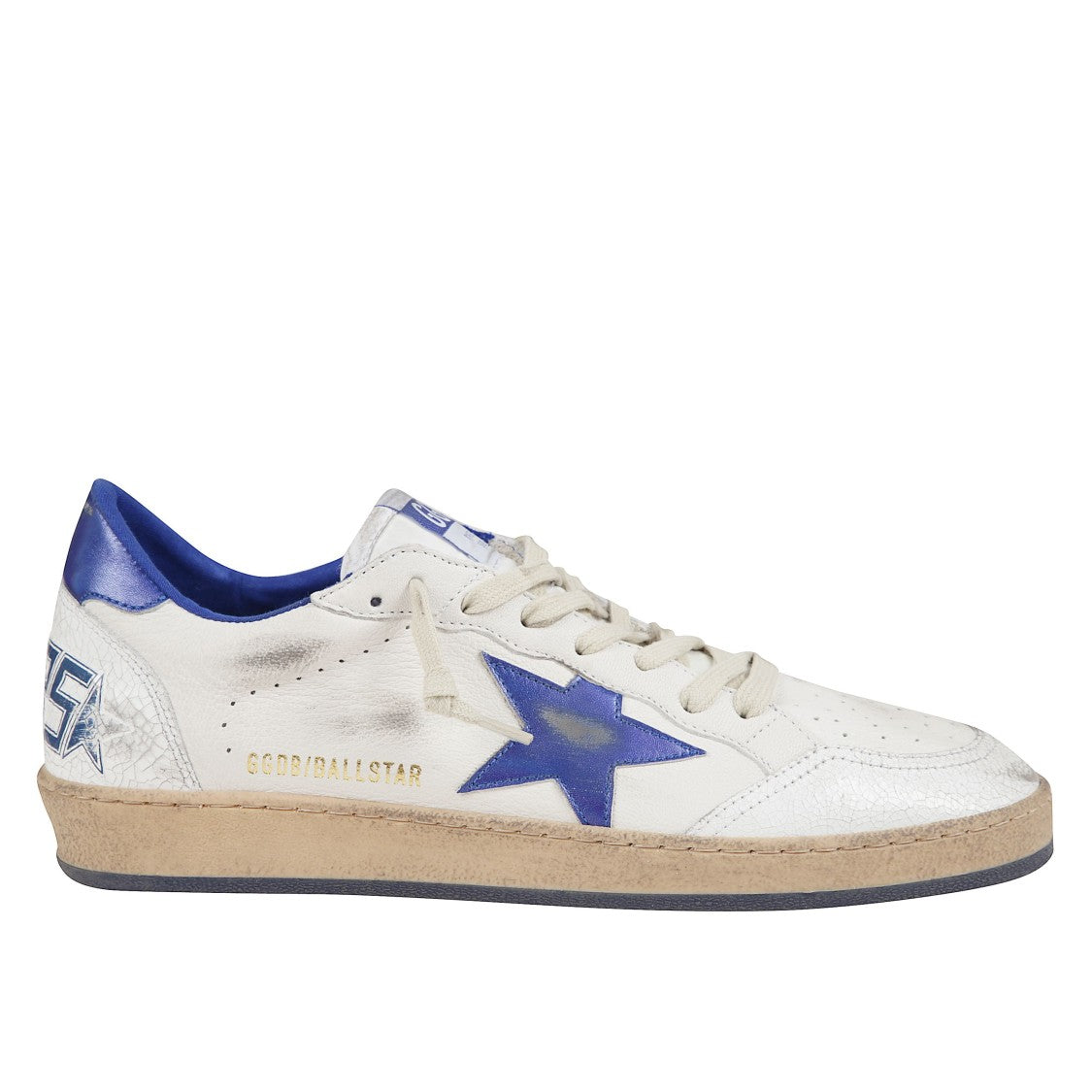 Golden Goose Vintage Low-Top Sneakers With Laminated Leather Details