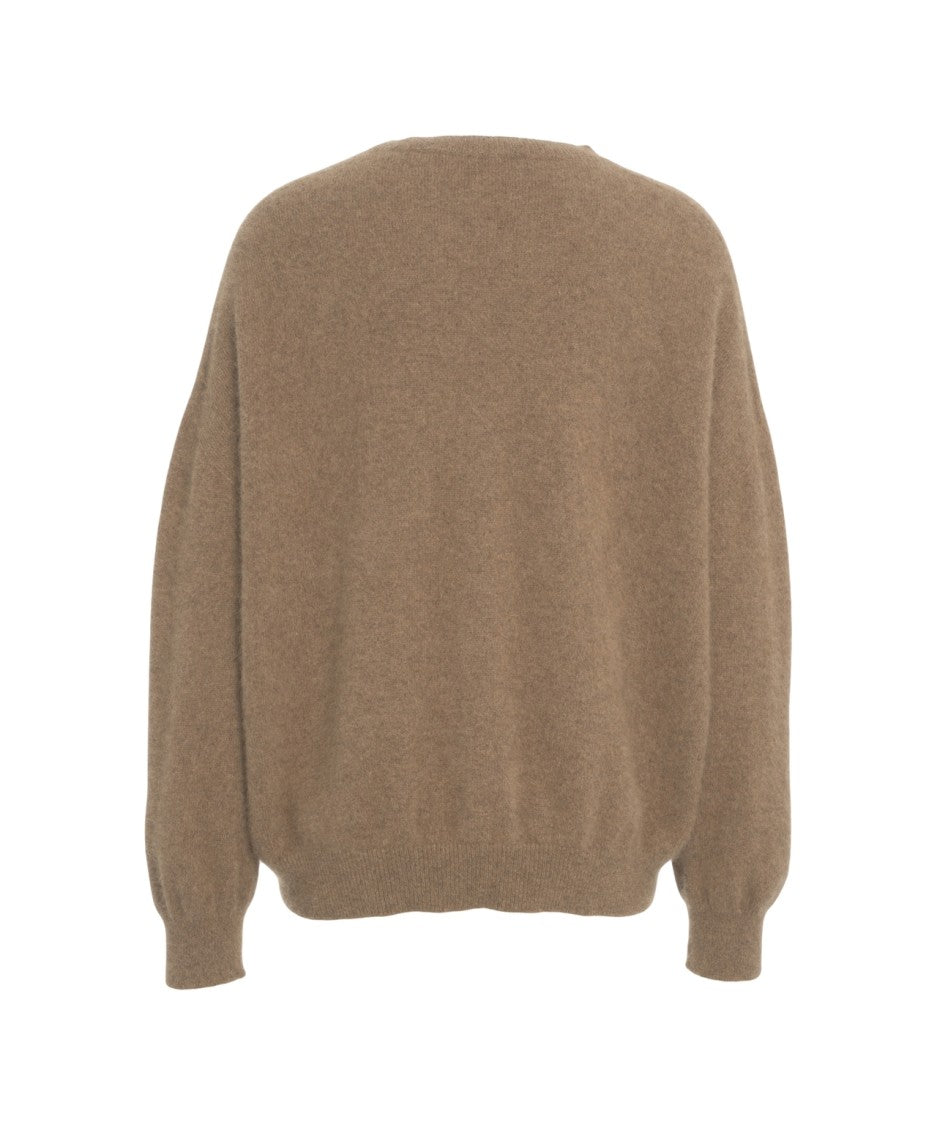 Mvm Brown Wool Sweater