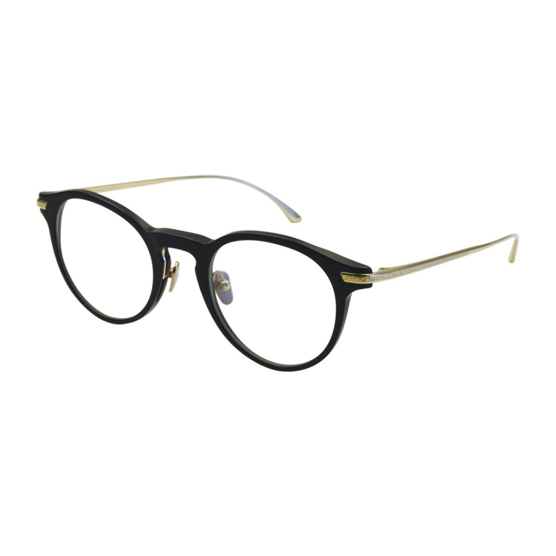Masunaga Navy Blue Altair Titanium-Blend Phantos Glasses