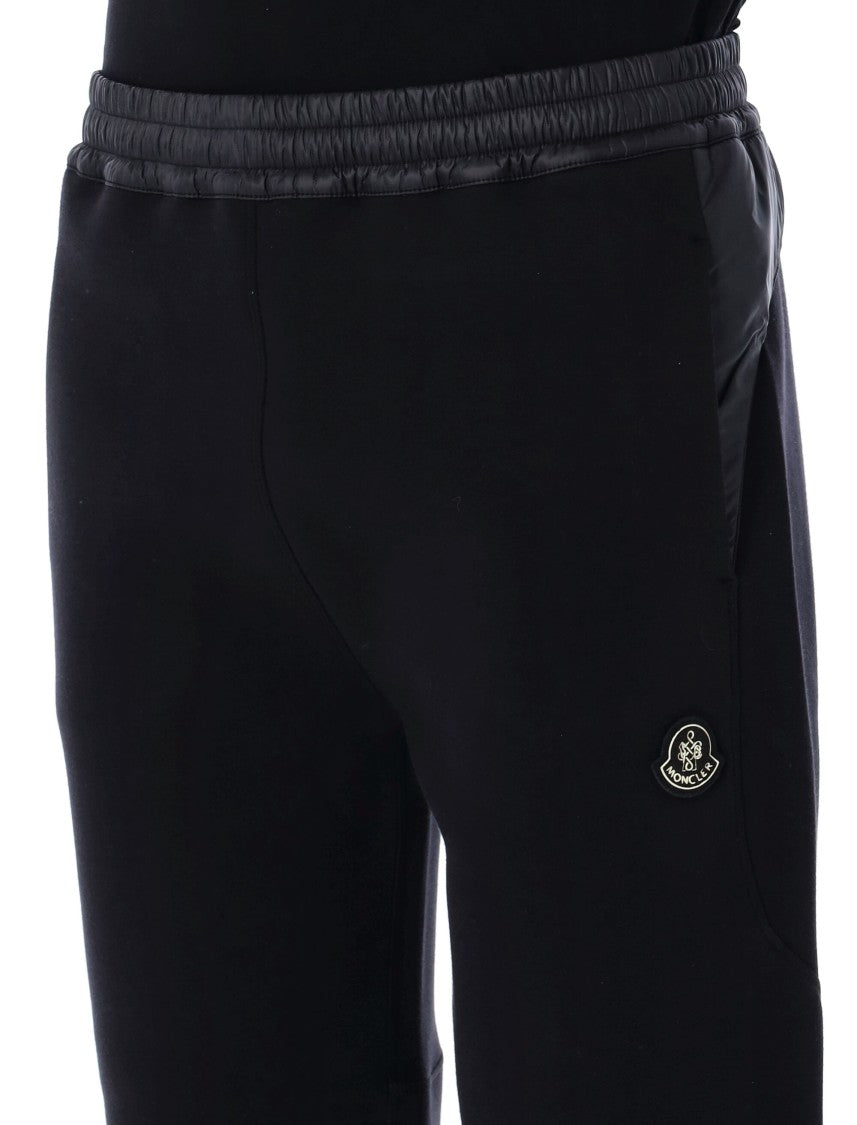 Moncler Relaxed-Fit Sweat Bottoms With Tapered Legs