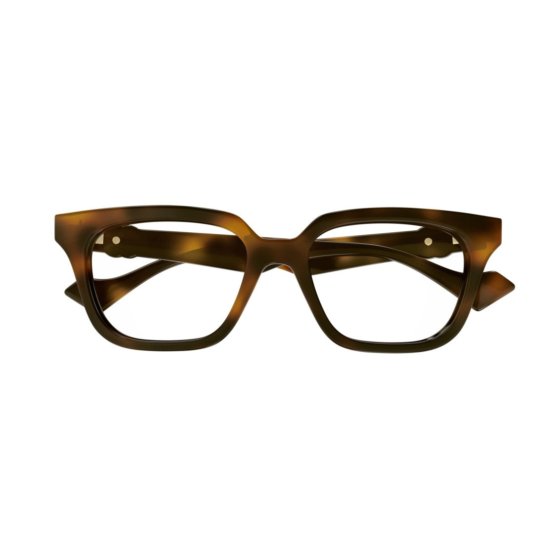 Gucci Gg1536o Square Tortoiseshell Eyeglasses