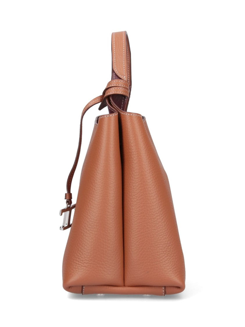 Tod's Logo Handbag – Brown