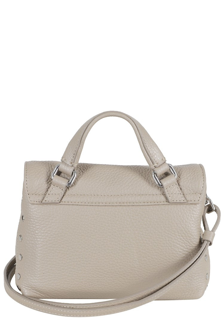 Zanellato Crete Postina Daily Baby Miniature Swivel Leather Shoulder Bag