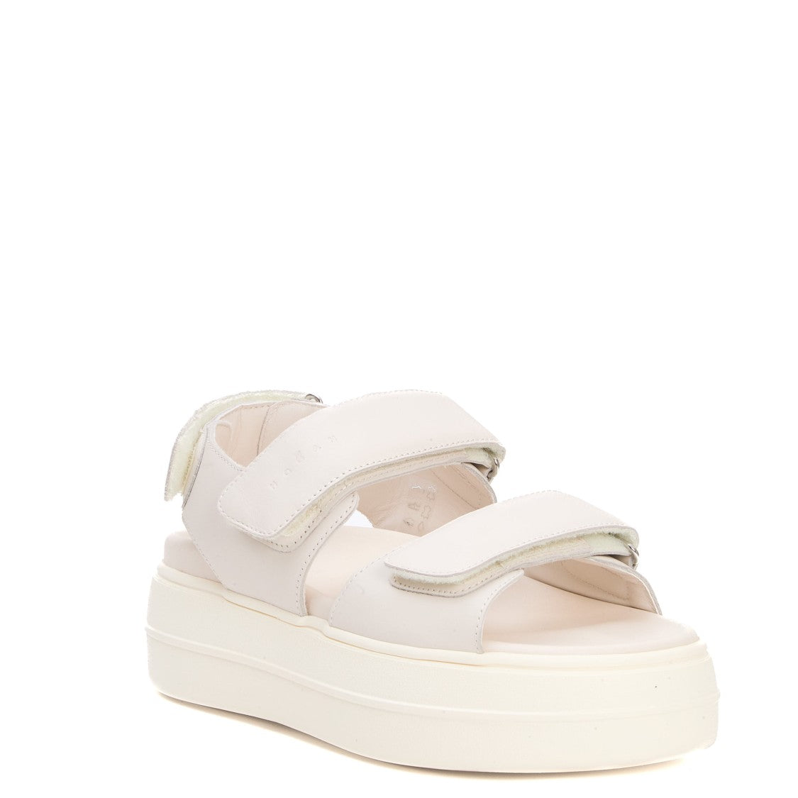 Hogan Yogurt Leather Strap Sandal