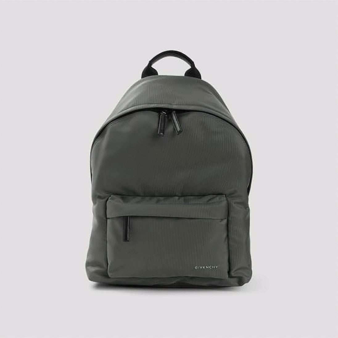 Givenchy Spacious Minimalist Backpack With Calf Leather Accents
